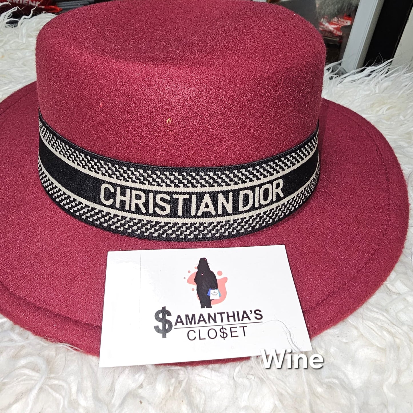 Cristian Dior Fedora with band